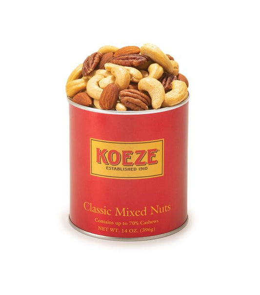 Koeze Classic Mixed Nuts - 14 oz. Gift Tin