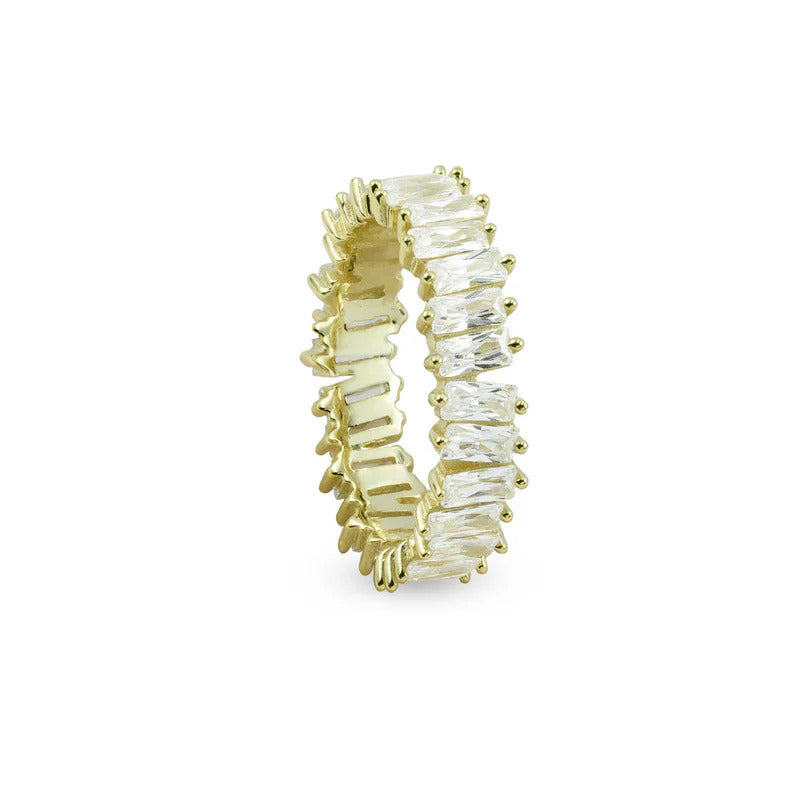 ARGENTO VIVO KARLA BAGUETTE RING