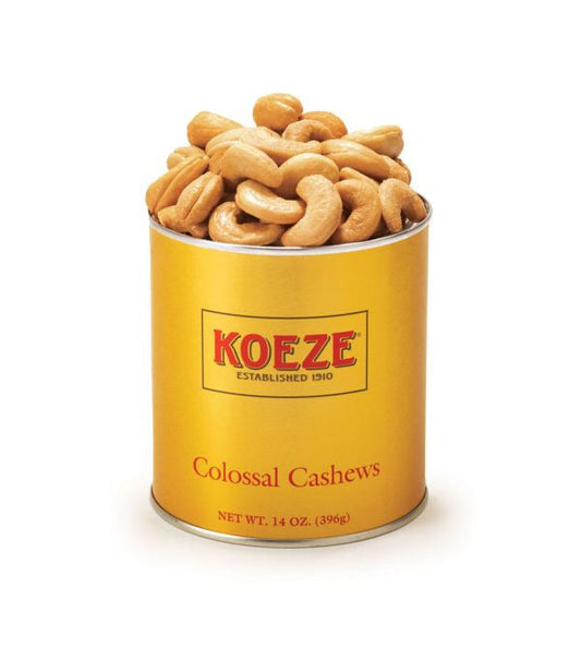 Koeze Colossal Cashews - 14 oz. Gift Tin