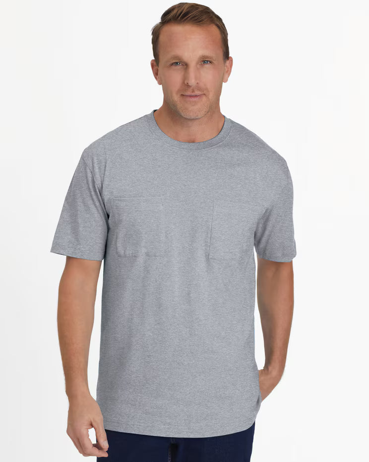 BLAIR John Blair Everyday Jersey Knit Short-Sleeve Two-Pocket Tee