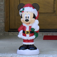 Cracker Barrel Lighted Mickey Mouse Blow Mold