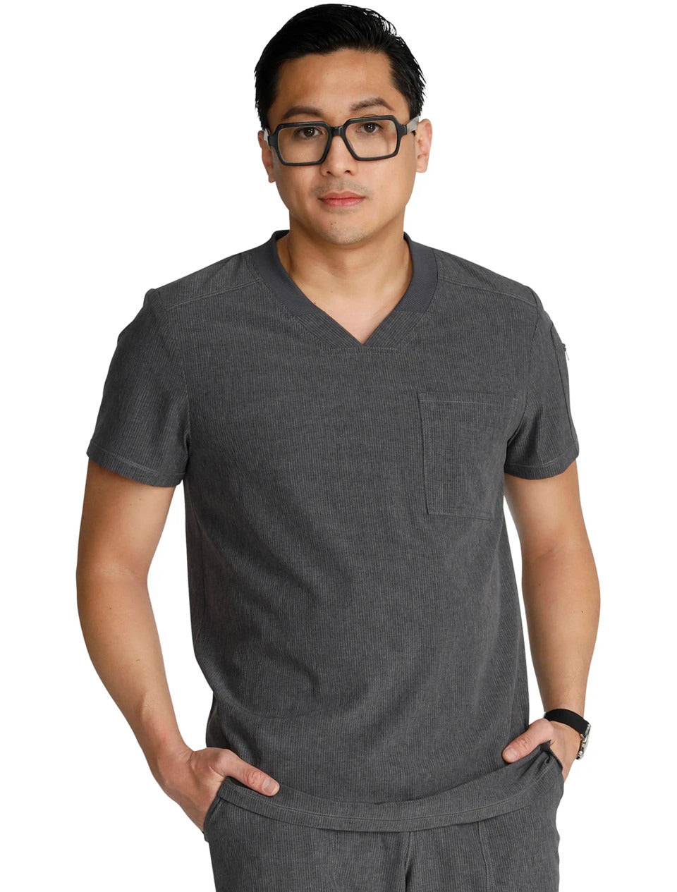 Cherokee by Cherokee Men's V-Neck Top #CK824A