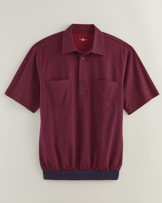 BLAIR John Blair Short-Sleeve Banded-Bottom Polo Top 4