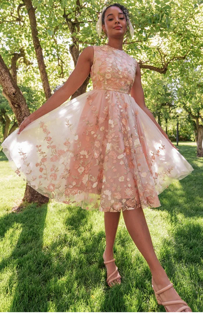 JessaKae Lucille Dress - Blush