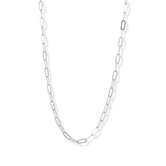 ARGENTO VIVO THE CLIP CHAIN NECKLACE