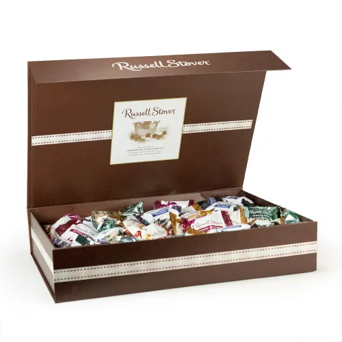 Russell Stover Chocolates Assorted Chocolates 100 Pre-Mix Count Box