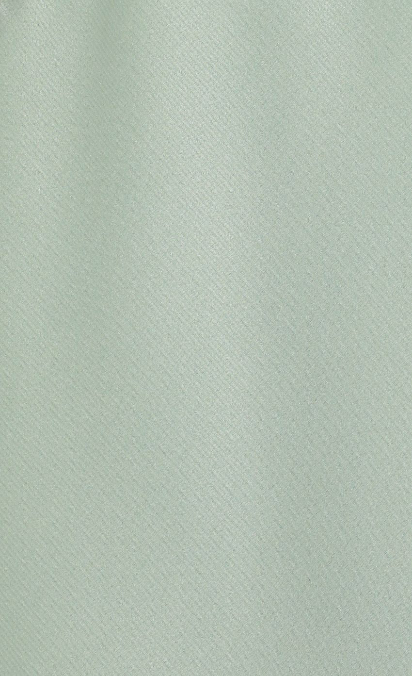 Lucy In The Sky Satin Open Back Maxi Dress in Sage