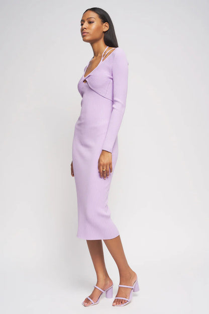 BAILEY/44 Women's Bailey 44 Connie Sweater Dress in Lilac