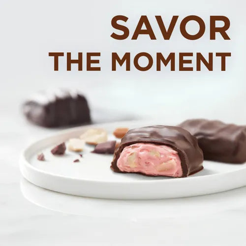Russell Stover Chocolates Clara's Recipe Milk Chocolate Roman Nougat, 8 oz. Box