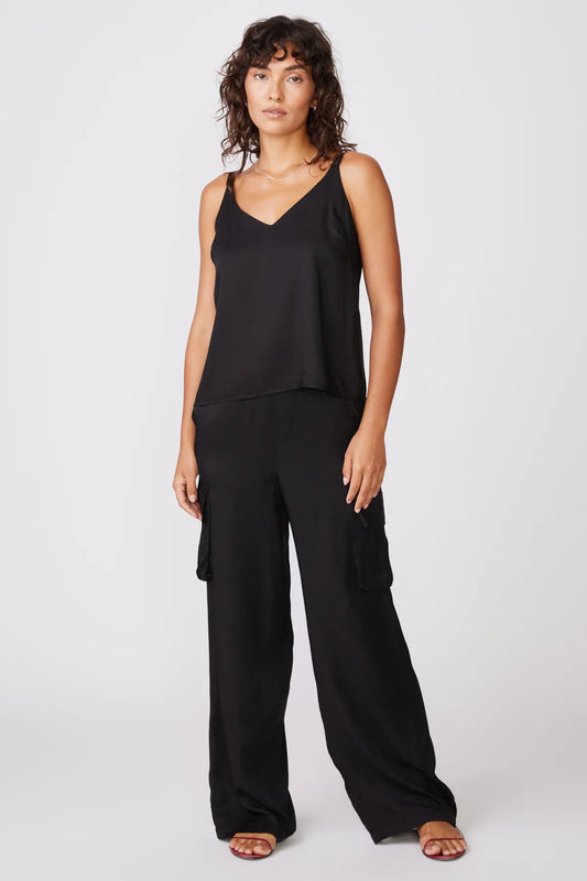 BAILEY/44 Women's Stateside Viscose Satin Cargo Pant