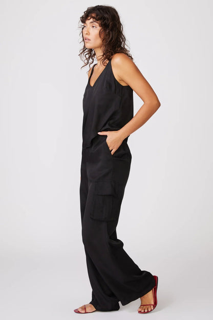 BAILEY/44 Women's Stateside Viscose Satin Cargo Pant