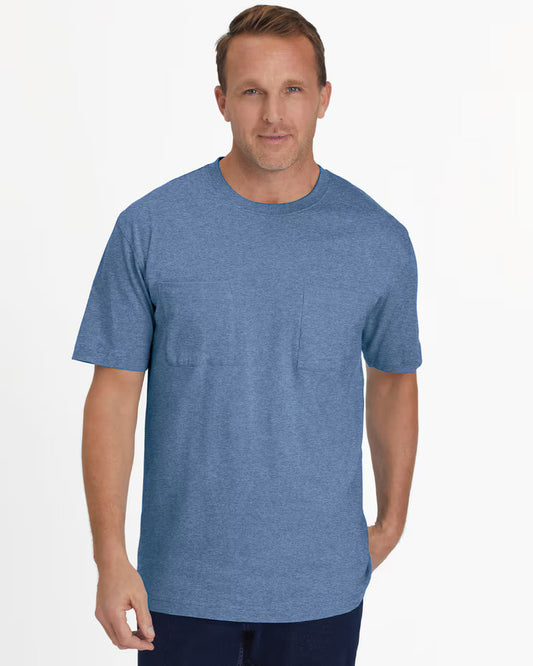 BLAIR John Blair Everyday Jersey Knit Short-Sleeve Two-Pocket Tee Top 2