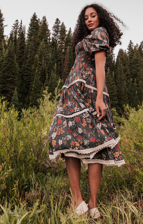 JessaKae Midnight Garden Dress - Dusk Prairie