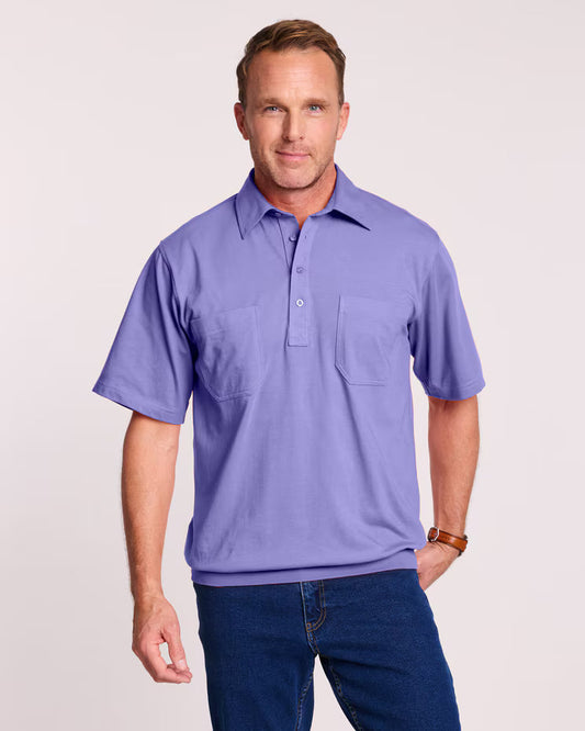 BLAIR John Blair Short-Sleeve Banded-Bottom Polo Top 2