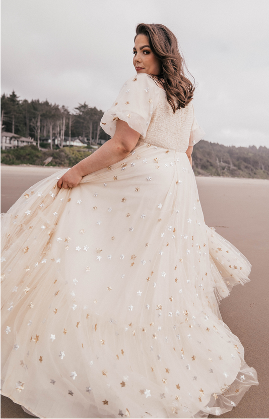 JessaKae Wendy Dress - Cream Star