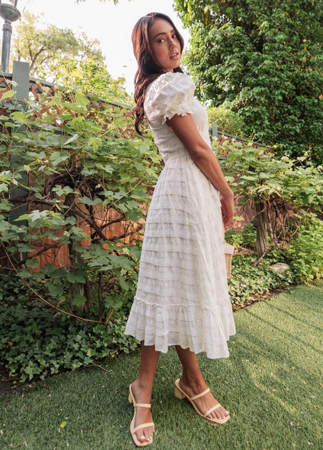 JessaKae Annalise Dress - White
