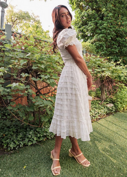 JessaKae Annalise Dress - White