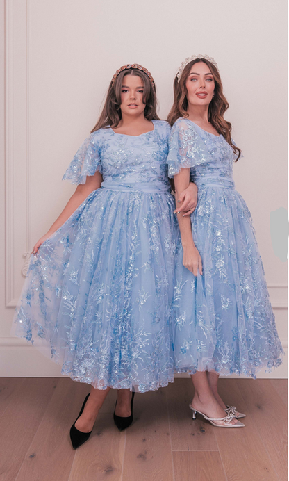 JessaKae Elsa Dress - Blue