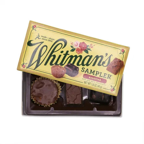 Russell Stover Chocolates Whitman's Sampler Assorted Chocolates, 1.6 oz.