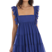 Lucy in the Sky Baby Doll Ruffle Dress