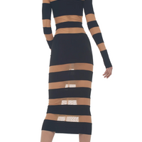 Norma Kamali Women's SPLICED DRESS