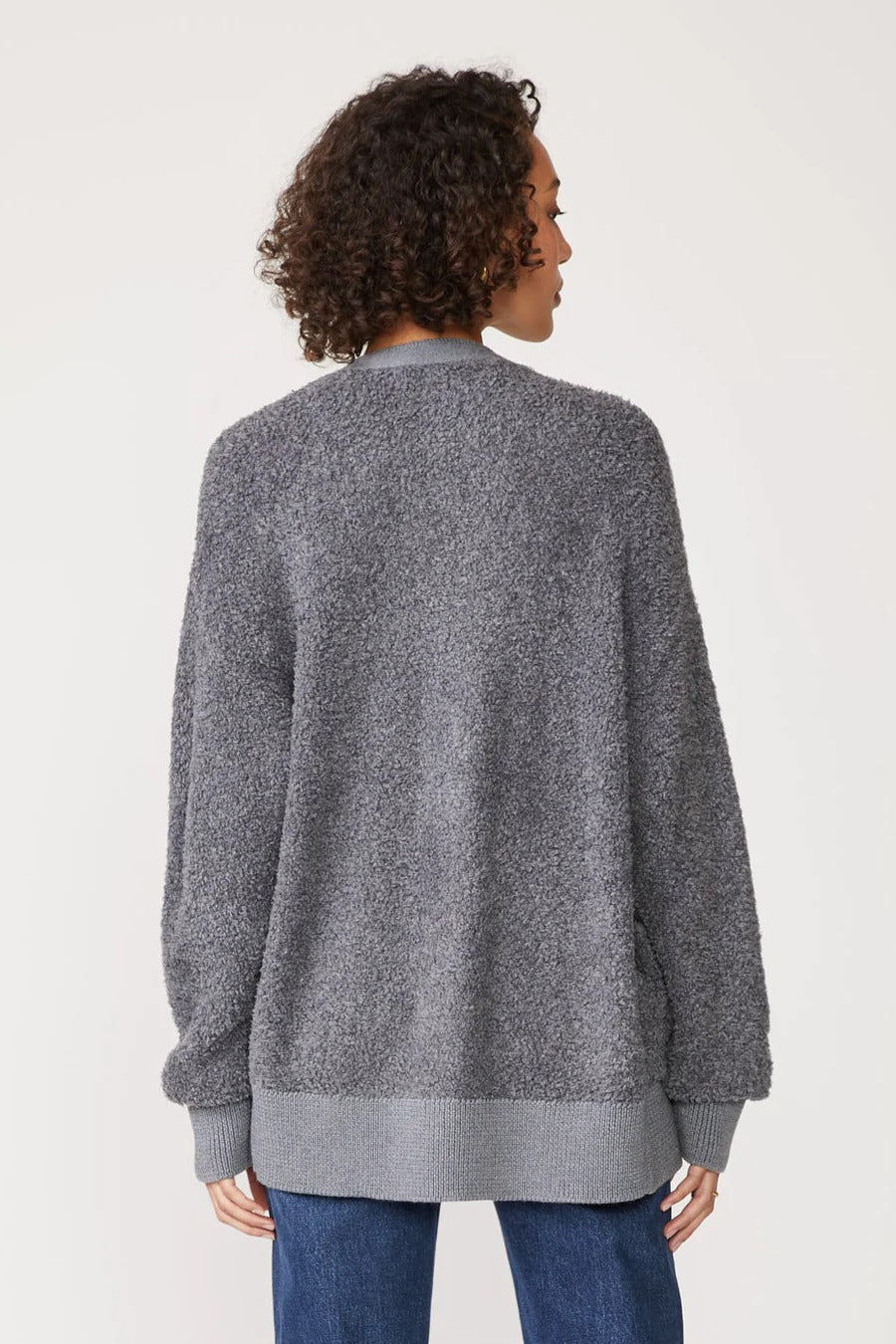 BAILEY/44 Women's Stateside Rabassa Cardigan in Charcoal