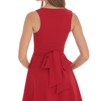 Lucy in the Sky Back Bow A-Line Dress