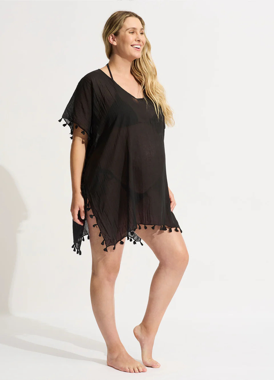 Seafolly Women's Amnesia Kaftan - Black