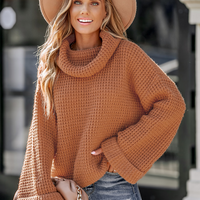 Cupshe Toasty Chunky Knit Turtleneck Sweater (x2)