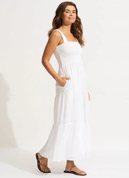 Seafolly Women's Faithful Midi - White