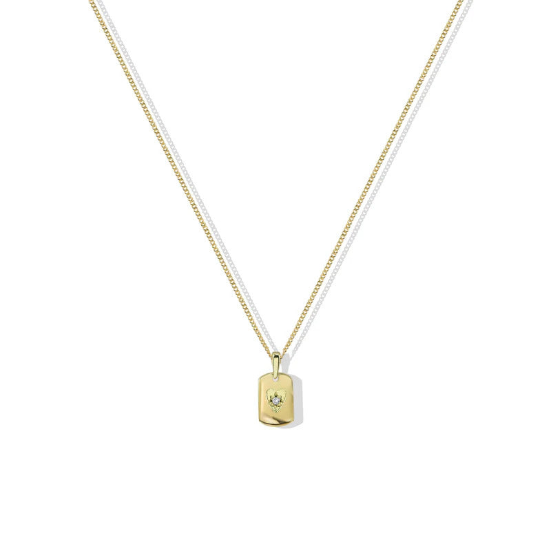 ARGENTO VIVO THE AMOUR DOG-TAG