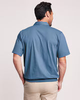 BLAIR John Blair Piped Banded-Bottom Polo