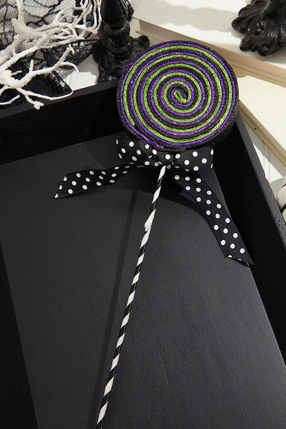 Decorator's Warehouse 22” Glitter Lollipop Bow Spray