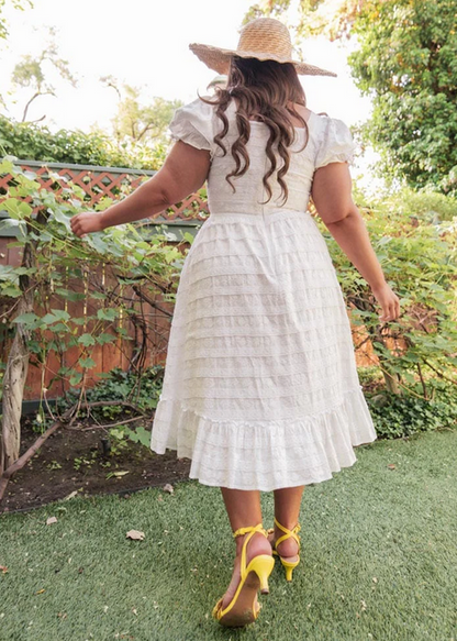 JessaKae Annalise Dress - White