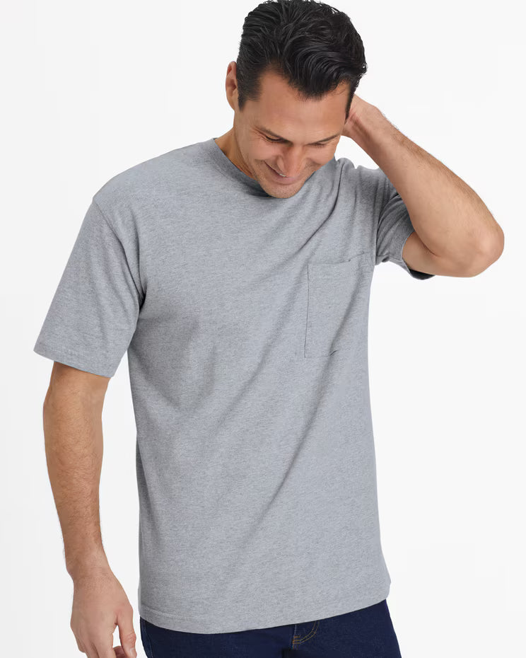 BLAIR John Blair Everyday Jersey Knit Short-Sleeve Pocket Tee Top 2