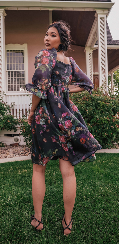 JessaKae Polly Dress - Black