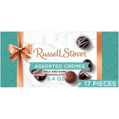 Russell Stover Chocolates Assorted Cremes, 9.4 oz. Box