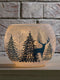 Cracker Barrel Blue Tree Deer Accent Light