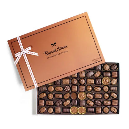 Russell Stover Chocolates Assorted Chocolates, 5 lb. Copper Box