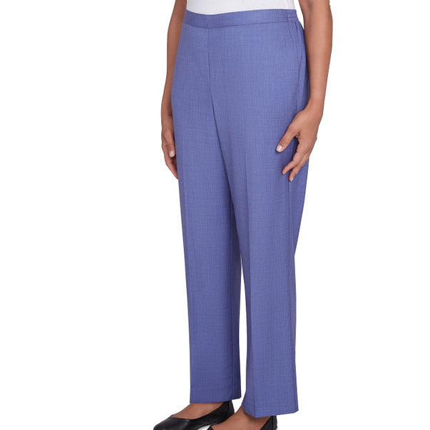 Alfred Dunner Women's Avenue Classic Medium Length Pant