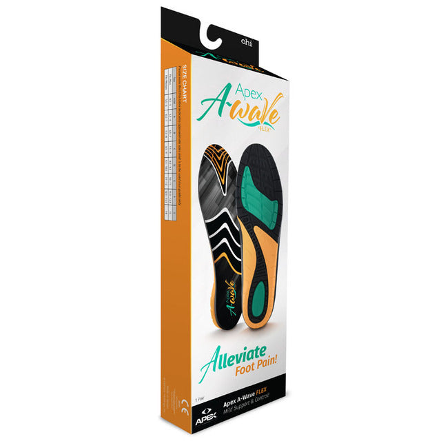 Apexfoot A-Wave Orthotic Support Insole Unisex