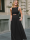 Cupshe Boat Neck Sleeveless Cutout Maxi Dress (x2)