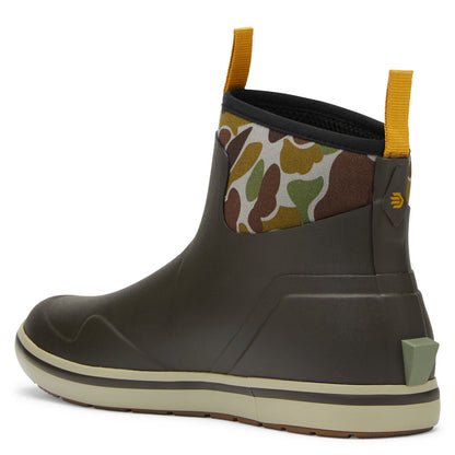 LaCrosse Footwear Alpha Deck Boot - Black Olive/Camo