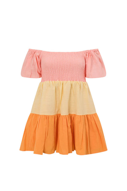 Sabo Skirt Audrina Off Shoulder Dress