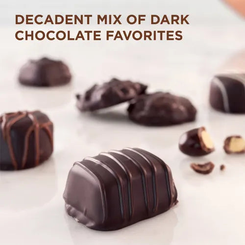 Russell Stover Chocolates Dark Chocolate Assortment, 9.4 oz. Box