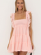 Lucy in the Sky Baby Doll Ruffle Dress