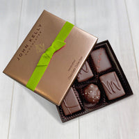 John Kelly Chocolates 6 Piece Signature Handcrafted Chocolate Collection For Spring