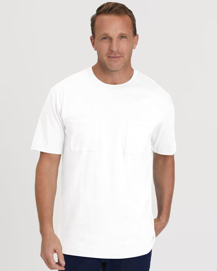 BLAIR John Blair Everyday Jersey Knit Short-Sleeve Two-Pocket Tee Top 2