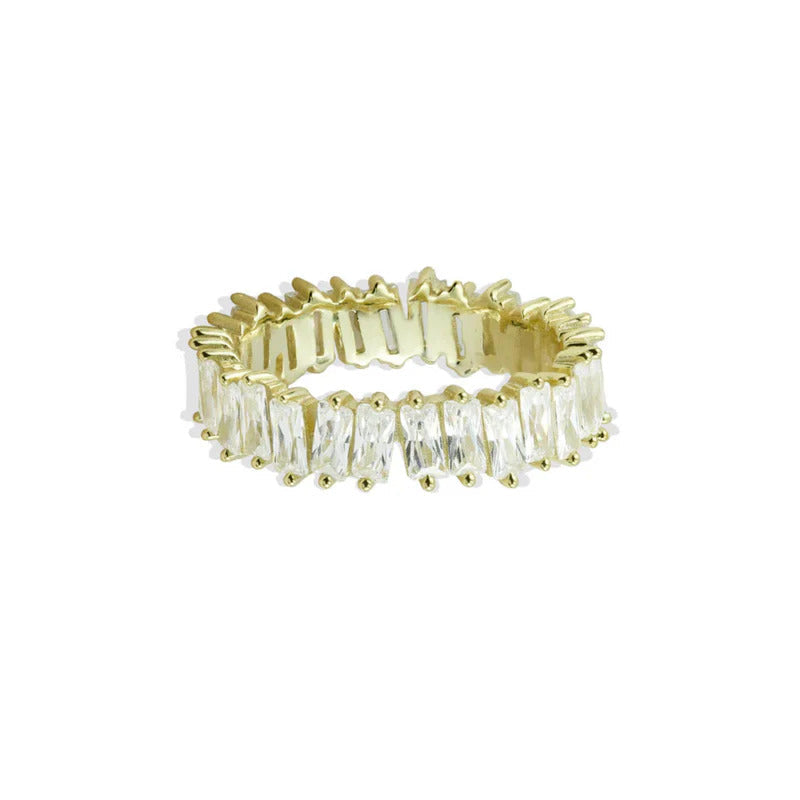 ARGENTO VIVO KARLA BAGUETTE RING