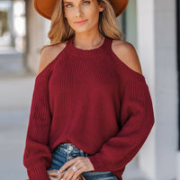 Cupshe Toasty Open-Shoulder Rib Sweater (x2)